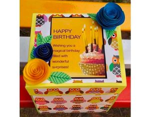 Handmade Birthday Gift Box
