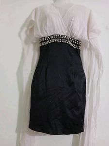Black & White Party Dress