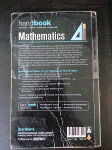 Arihant Mathematics Handbook