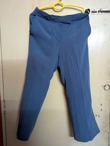 💙Flared Cerulean Blue Formal Pant For Women💙