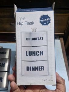 Breakfast Lunch Dinner Flasks