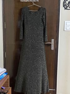 Sparkling Black Evening Gown