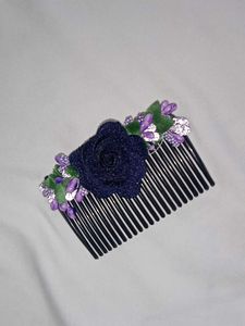 Floral Hair Comb Set