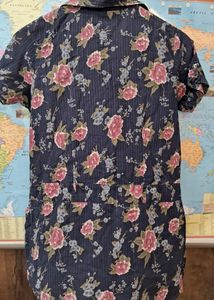 Branded Cotton Floral Shirt For Girls