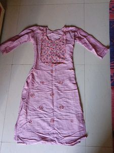 Elegant Embroidered Kurta