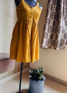 Mustard Staple Summer Dress