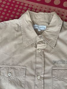 Casual Cargo Button-Down Shirt