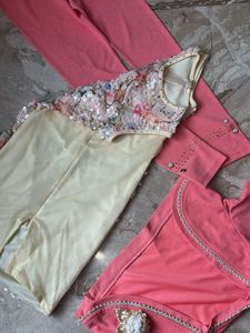 Girls' Dress and Jacket Set