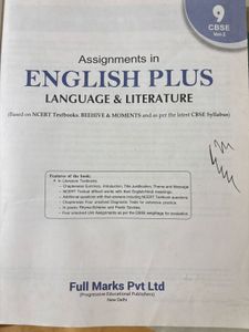 Class 9 &amp; 10 English Plus Language &amp; Literature