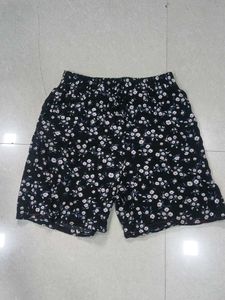 Floral Print Lounge Shorts
