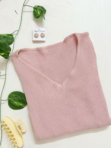 Knitted Top Full Sleeves