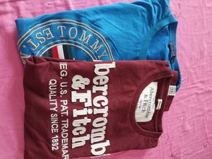 Tommy Hilfigre And Abercrombie T-shirt