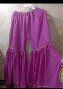 New Umbrella Plazzo With Heavy Kameez And Dupatta