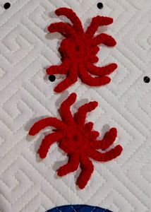 ✩₊˚🕸️🕷️Crochet Spiderman hand-warmers✩₊˚🕸️🕷️ྀི