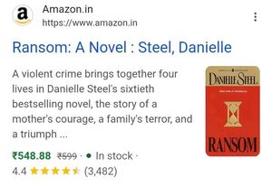 Ransom: A Novel by Danielle Steel