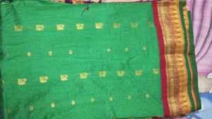 Green Silk Saree