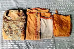 Kurta Set With Churidar Pajama And Dupatta