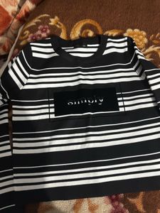 Striped Long Sleeve Top