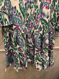 Styli Multi Polyester Flared Printed Dresses