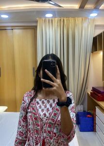 Floral Print short kurti