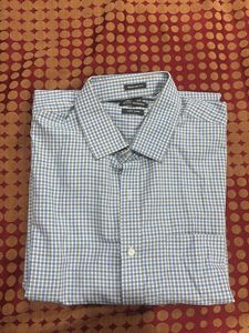 Blue Grey Small Checks