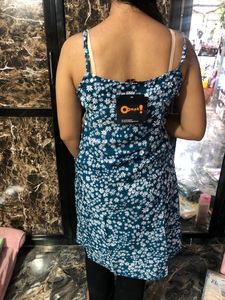 New Blue Aline Dress