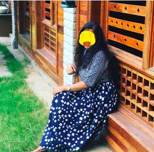 Patterned Maxi Dress