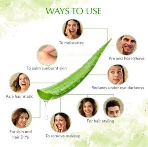 WOW Aloe Vera Gel 500 Ml