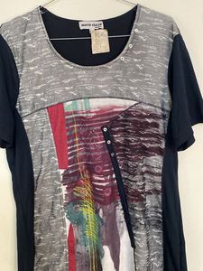 Abstract Print T-Shirt