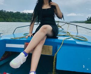 Black Denim One Piece