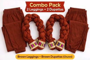 Ethnic Leggings &amp; Dupatta Combo