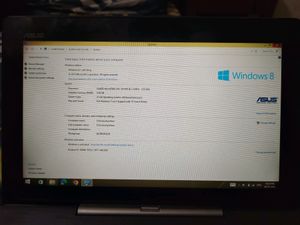 Asus mini windows touch laptop bacome Tab