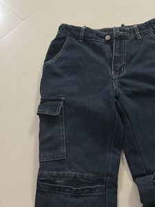 Knee Cut Straight Fir Denim