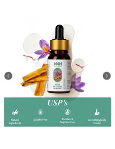N4N Saffron &amp; Chandan Serum