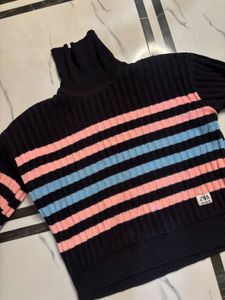 Zara Striped Knit Sweater