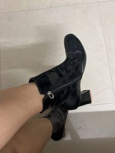 Black Leather Boots