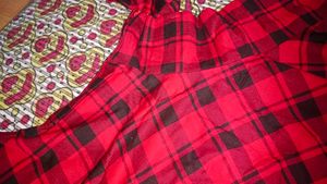 Korean Checks Skirt