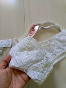 White Lace Bra