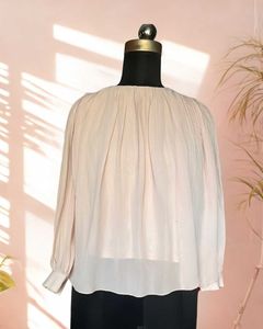 Pastel Pink Formal top with satin lining