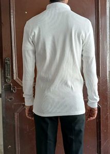 🧥Premium Half-White Zipper High Neck for Men