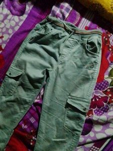 Boy's Casual Cargo Pants
