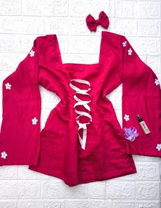 Corset Back Pinteresty Kurti 🌷