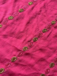 Pink Embroidered Dupatta