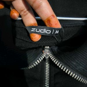 Zudio Black Crop Top