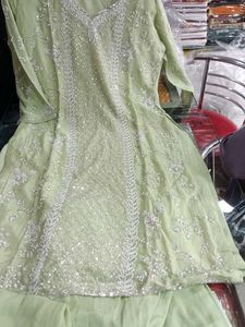 Elegant Embroidered Kurta Set