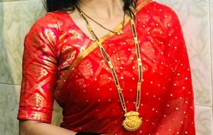 Red Pink Zari Blouse