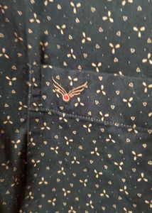 Sugar Brand Size 44 Regular Fit Printed Shirt