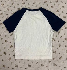 Cute H&amp;M Two-Tone Crop Top