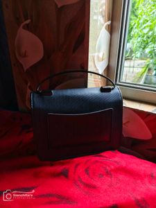 Classic Black Top Handle Bag