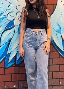 Cut Sleeves Crop Top